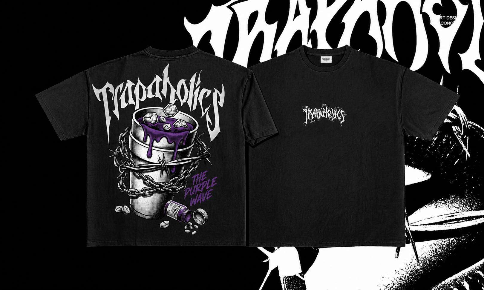 The Purple Wave Tee